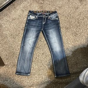 Rock Revival Capri Jeans